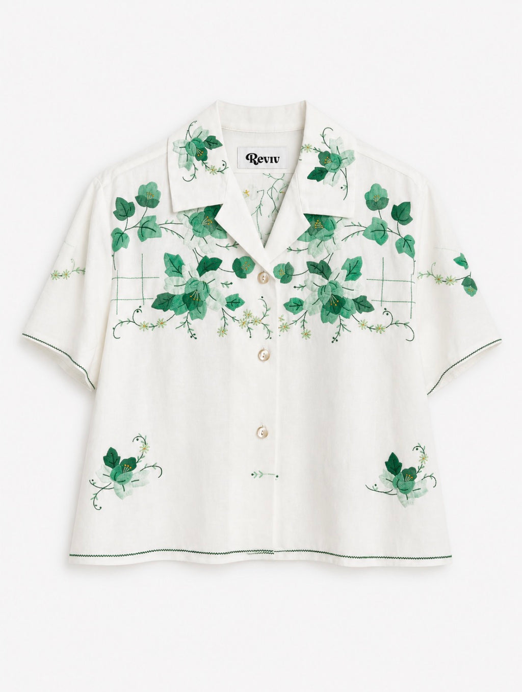 Camicia Rosa Verde