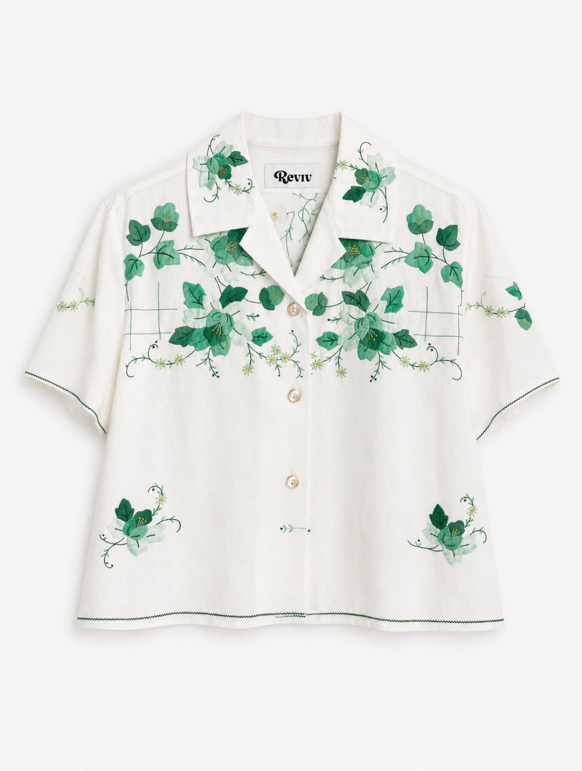 Camicia Rosa Verde